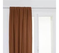 Rideau ""Widdy"" 130x260cm rose terracotta - Atmosphera Créateur d'intérieur