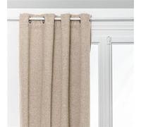 Atmosphera - Rideau Occultant et Isolant Soana - 140 x 260 cm - Tissu Effet Bouclette, Prêt à Poser - pour Chambre, Salon