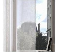Atmosphera – Voilage Fred à œillets 140 x 240 cm Blanc