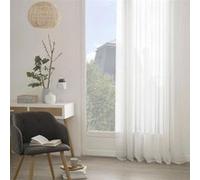 Atmosphera - Voilage Georgette - Blanc - 140x240 cm