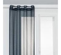 Atmosphera Créateur d'intérieur - Rideau Voilage "Moly" 135x240cm Bleu Égéen Bleu G