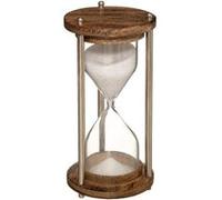 Atmosphera Créateur d'intérieur - Sablier Déco "Manguier" 15cm Naturel Naturel G