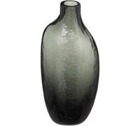 Soliflore en Verre Design Irrégulier 19cm Gris