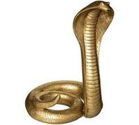 Atmosphera – Statue déco Cobra – Doré – H37 cm