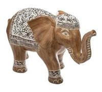 Atmosphera - Statuette Éléphant - résine - H11 cm