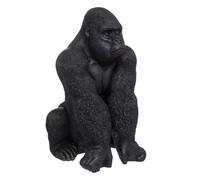Atmosphera Créateur d'intérieur - Statue Déco "Gorille en Résine" 67cm Noir