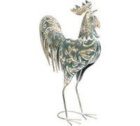 Atmosphera - Statuette Coq Conor - Métal H.54 cm - Multicolore