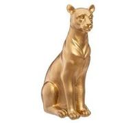 Atmosphera – Statuette Panthère – Résine – Doré – H23 cm