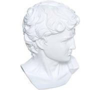 Atmosphera - Statuette David - résine - Blanc H26 cm