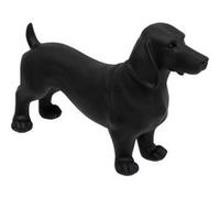 Statuette en Résine Chien Basset 40cm Noir