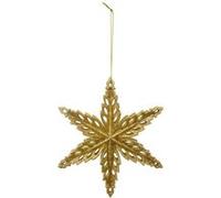 Sujet de Noël Étoile 14cm Or