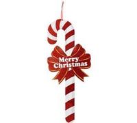 Sujet de Noël Sucre d'Orge XL 56cm Rouge
