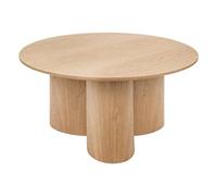 Atmosphera - Table basse Aliona en bois, table d'appoint pour chambre, salon, bureau