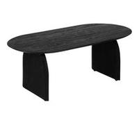 Atmosphera Table basse Isana 120 x 60 x 45 cm Bois de manguier Noir