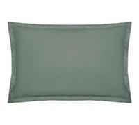 Atmosphera – Taie d'oreiller en coton – Vert céladon 50 x 70 cm