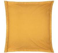 Atmosphera - Taie d'oreiller en Coton - Jaune Moutarde 63x63 cm
