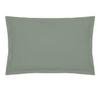 Atmosphera Créateur d'intérieur - Taie d'Oreiller "Percale" 50x70cm Vert Tilleul Vert G