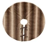 Atmosphera - Tapis de Sapin Effet Fourrure Marron d90cm