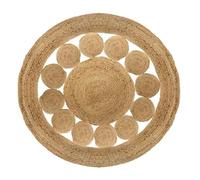 Atmosphera Créateur d'intérieur - Tapis en Jute Ajouré 120cm Beige