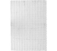 Créateur d'intérieur - Tapis Imitation Fourrure 3D "Zephy" 120x170cm Blanc