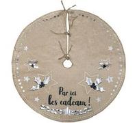 Atmosphera Créateur d'intérieur - Guirlande de Noël Rondins Laponie 100cm Naturel G