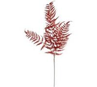 Tige Artificielle Fougère James 90cm Rouge