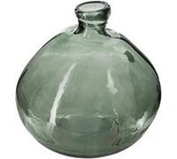 Atmosphera Créateur d'intérieur - Vase Ballon en Verre Recyclé "Uly" 33cm Kaki Vert G