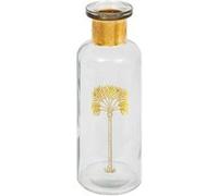 Atmosphera – Vase bouteille déco Tropical Boudoir H22 cm Transparent