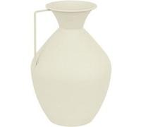 Atmosphera - Vase métal Sylvain Blanc h36cm