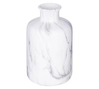 Atmosphera Créateur d'intérieur - Vase Déco Effet Marbre SOA 17cm Blanc