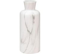 Atmosphera - Vase Effet marbre sao céramique Noir et Blanc h30cm