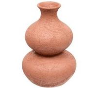 Atmosphera Créateur d'intérieur - Vase Design en Céramique "Ezia" 23cm Terracotta Marron