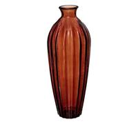 Atmosphera Créateur d'intérieur - Vase Design en Verre Candy 29cm Ambre