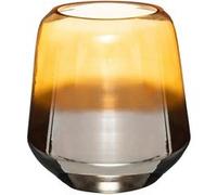 Vase conique en verre - Ambre