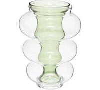 Vase « Double » Atmosphera x matali crasset H36cm en verre vert - Atmosphera Créateur d'intérieur