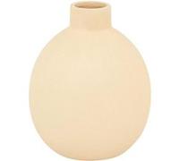 Atmosphera - Vase céramique rily Beige h18cm
