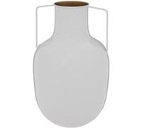 Vase en Métal Le Collectionneur 30cm Blanc