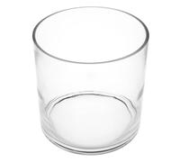 Atmosphera Créateur d'intérieur - Vase en Verre Cylindre 18cm Transparent