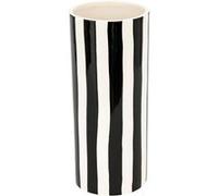 Atmosphera - Vase céramique edric Noir et Blanc h30cm