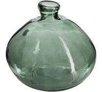 Vase rond verre recyclé vert kaki D23cm - Atmosphera Créateur d'intérieur