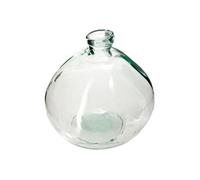 Atmosphera Créateur d'intérieur - Vase Rond en Verre Recyclé "Ballon" 33cm Transparent