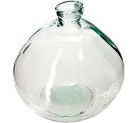 Atmosphera - Vase Dame Jeanne - Verre recyclé - Transparent D33 cm