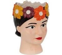 Atmosphera - Vase tête de Femme yuca céramique h18,2cm