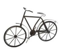 Atmosphera Créateur d'intérieur - Vélo Déco en Métal "Bicyclette" 27cm Noir Noir G