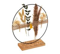 Atmosphera - Déco à Poser Lour - métal Roseau - Noir - H31-8 cm