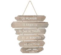 Déco murale ""Andy"" à suspendre 28x38cm - Atmosphera Créateur d'intérieur