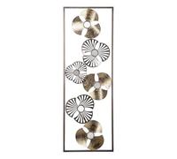 Atmosphera - Décoration Murale métal Fleur Or H89
