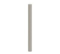 Bougie Bâton Demi 26cm Gris Clair