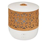 Atmosphera - Diffuseur d'huiles essentielles - blanc et effet bois 100 ml