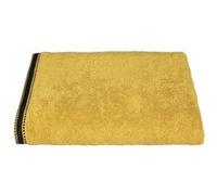 Atmosphera - Drap de bain Joia - Coton 550 GR/m² - Jaune Moutarde 100x150 cm